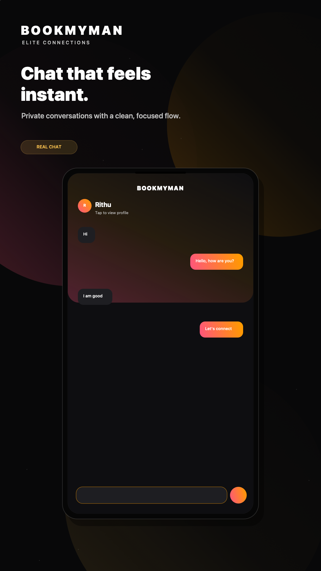 Profile screen